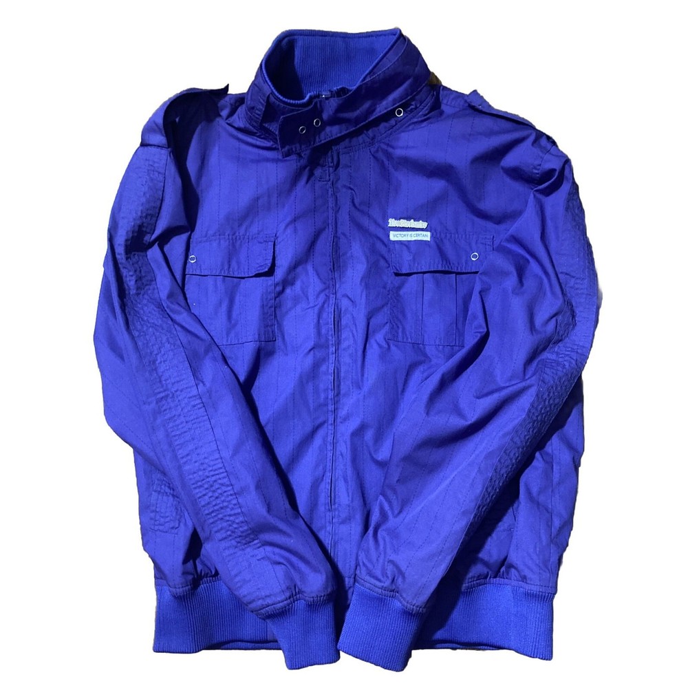 Live Mechanics Bomber Jacket Purple Men’s Size XL Vintage